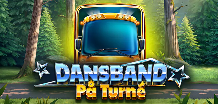 DansBand - Musical themed slot game with vibrant rock band atmosphere